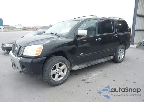 2007 Nissan Armada Se from USA, damaged, VIN 5N1AA08C37N711586